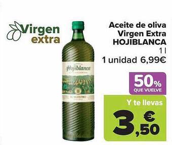 Carrefour Aceite de oliva virgen extra hojiblanca oferta