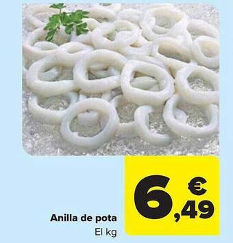Carrefour Anilla de pota el kg oferta