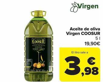 Carrefour Aceite de oliva virgen coosur oferta