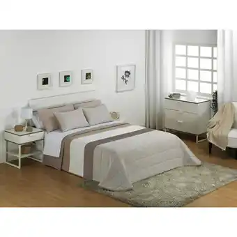 Centro Hogar Sanchez Colcha bouti para cama 180 gorbeia en color beige oferta
