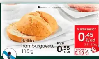 Eroski Bollita Hamburguesa oferta