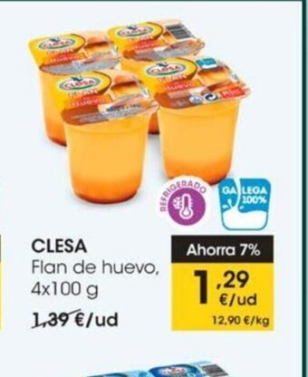 Eroski Clesa Flan de Huevo oferta