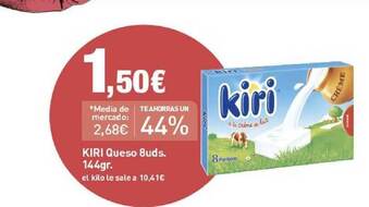 KIRI Queso 8uds. 144gr.