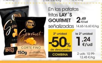 Eroski Lay's Gourmet En Las Patatas Fritas oferta