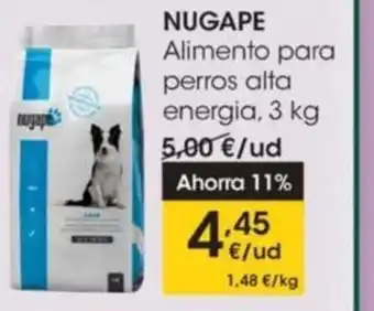 Eroski Nugape Alimento Para Perros Alta Energia oferta