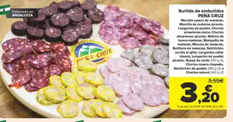 Carrefour Peña Cruz Surtido de Embutidos oferta