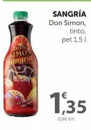 SPAR Don Simon Tinto Sangría 1,5L oferta