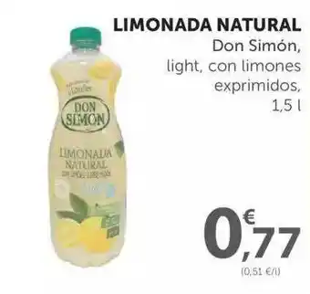 SPAR Don Simón Limonada Natural Light Con Limones Exprimidos 1.5L oferta