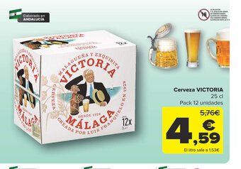 Carrefour Victoria Cerveza oferta