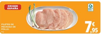 Hipercor Filetes de Pechuga de Pollo oferta