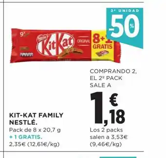 Hipercor Kit-Kat Family Neslté oferta