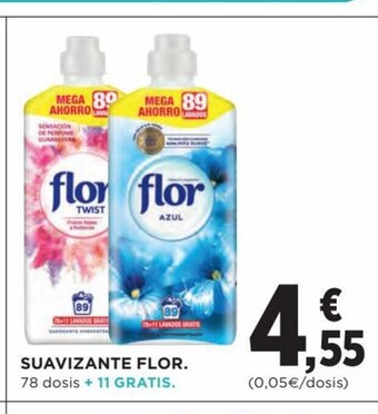 Hipercor Suavizante Flor. oferta