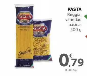 SPAR Reggia Variedad Básica Pasta 500g oferta