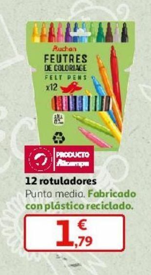 Alcampo Rotuladores alcampo oferta