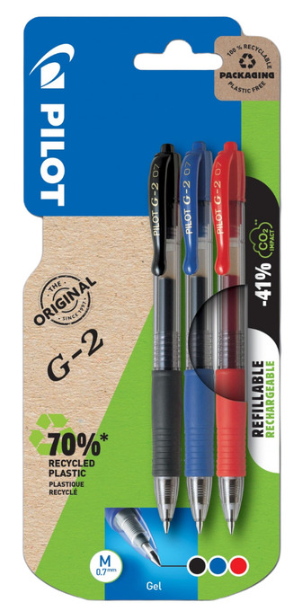 Alcampo 4 bolígrafos pilot g-2 oferta