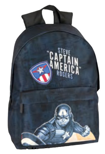 Alcampo Mochila junior con adaptador portaordenador capitán américa oferta