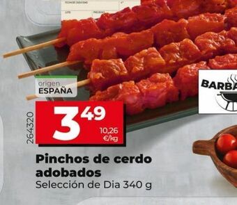 Maxi Dia Pinchos de cerdo oferta