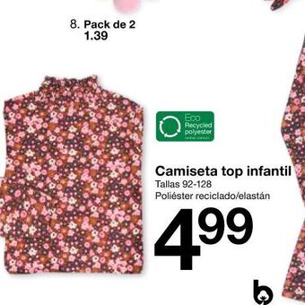 Zeeman Camiseta top infantil oferta