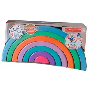Juguetería Poly Cefa eco logic arco iris apilable 7 piezas oferta