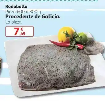 Alcampo Rodaballo Procedente de Galicia oferta