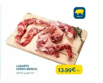 Cash Ecofamilia Lagarto cerdo ibérico oferta