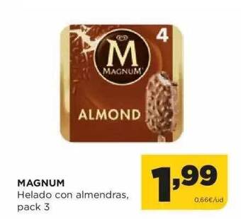 Alimerka Magnum helado con almendras oferta