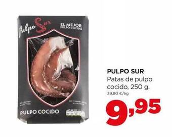 Alimerka Pulpo sur patas de pulpo cocido oferta