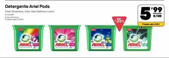 AhorraMas Detergente en cápsulas ariel oferta