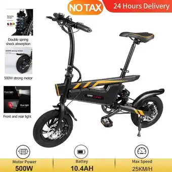 Mini bicicleta eléctrica plegable para adulto