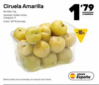 AhorraMas Ciruelas oferta
