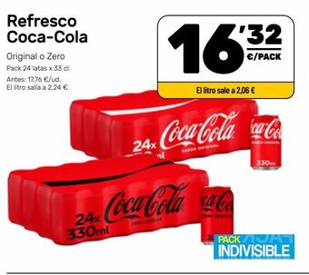 AhorraMas Refresco de cola coca-cola oferta
