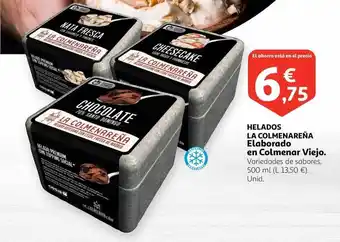 Alcampo Helados la colmenarena oferta