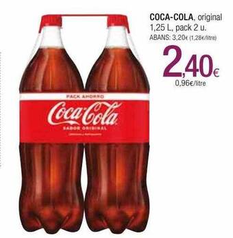 Condis Coca-cola original pack 2 oferta