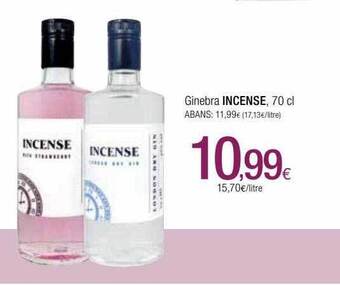 Condis Ginebra incense oferta