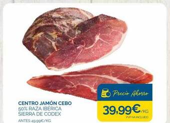 Supermercados La Despensa Centro jamón cebo oferta