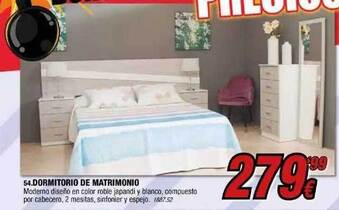 Rapimueble DORMITORIO DE MATRIMONIO oferta