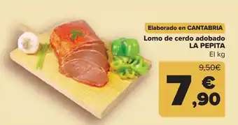 Carrefour Lomo de cerdo adobado la pepita oferta