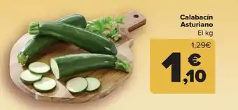 Carrefour Calabacín asturiano oferta