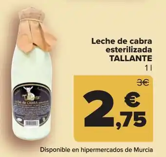 Carrefour Leche de cabra tallante oferta