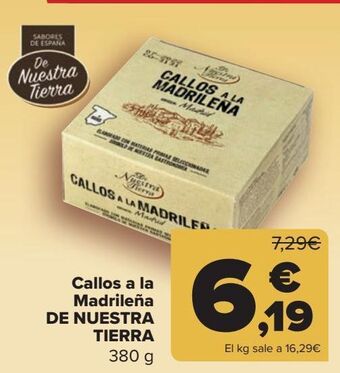 Carrefour Callos a la madrileña de nuestra tierra oferta