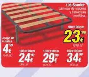 Rapimueble Somier oferta