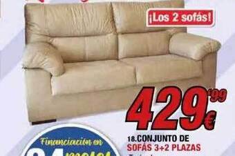 Rapimueble CONJUNTO DE SOFÀS 3+2 PLAZAS oferta