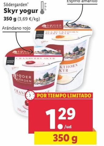 Lidl Yogur oferta