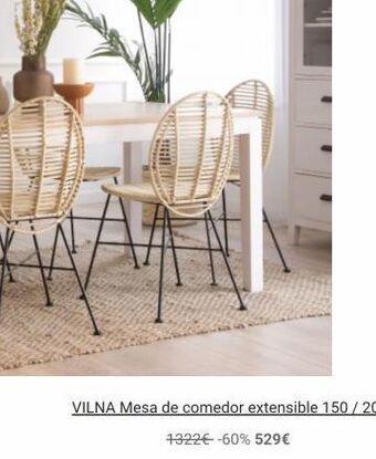 Banak Importa Mesa de comedor oferta