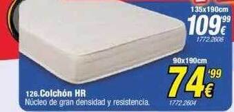 Rapimueble Colchón HR oferta