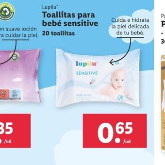 Lidl Toallitas para bebé oferta