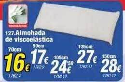 Rapimueble Almohada de viscoelástica oferta