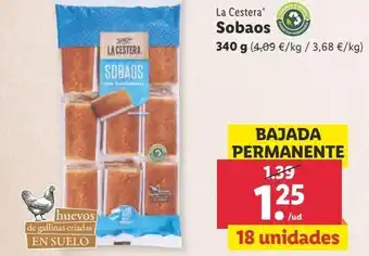 Lidl Sobaos la cestera oferta