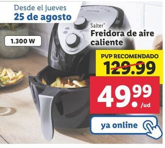 Lidl Freidora de aire salter oferta