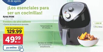 Lidl Freidora de aire salter oferta